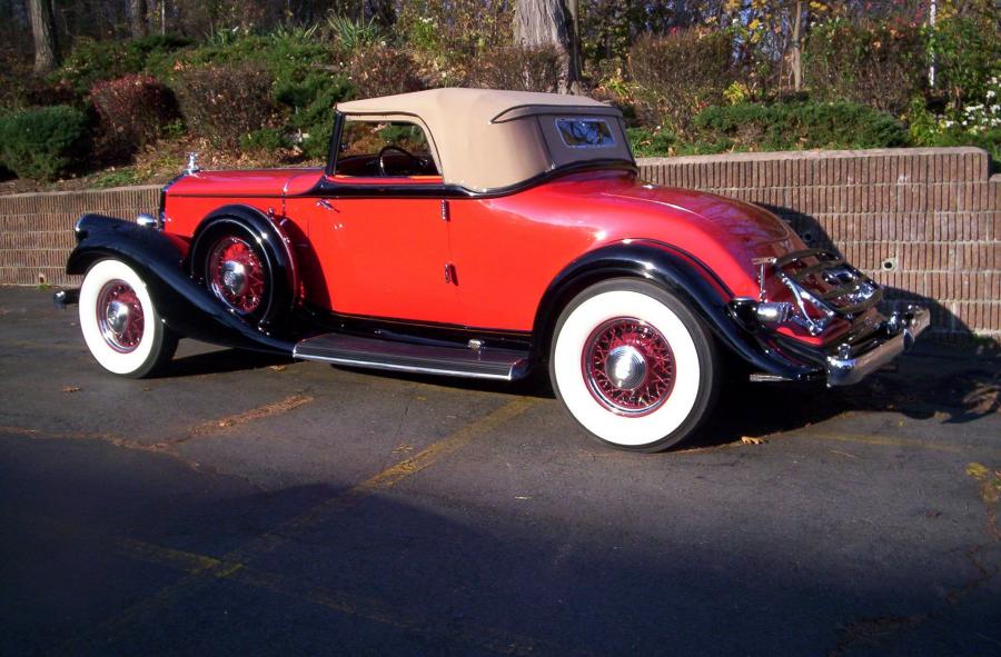  Pierce-Arrow V12 Convertible Coupe 1933 года  (фото 4 из 4)